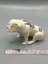 Swan Crested China Bulldog - Killin Coat Of Arms - Post Office Killin