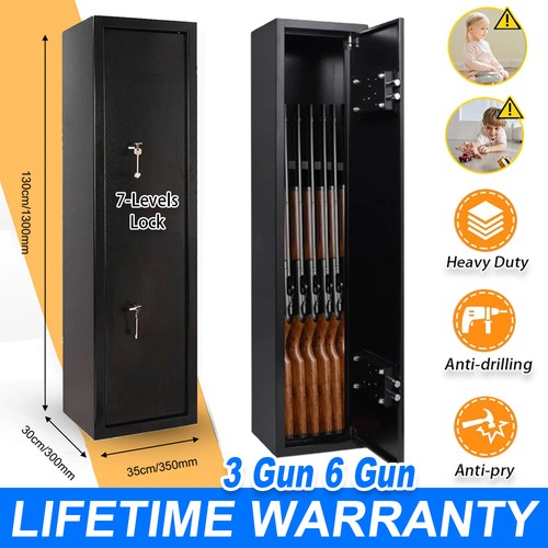 Gun cabinet safe lockable - gun,