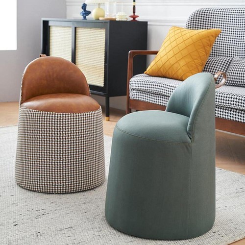 Bara leather footstool rocco - footstool, |