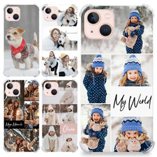Personalised Phone Case Custom Photo Collage Shockproof Cover For iPhone&Samsung