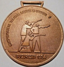 Romania 1984 Winner Medal For