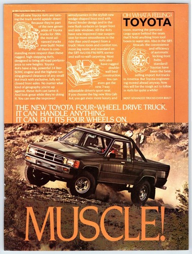 1983 toyota four wheel drive - 1983,