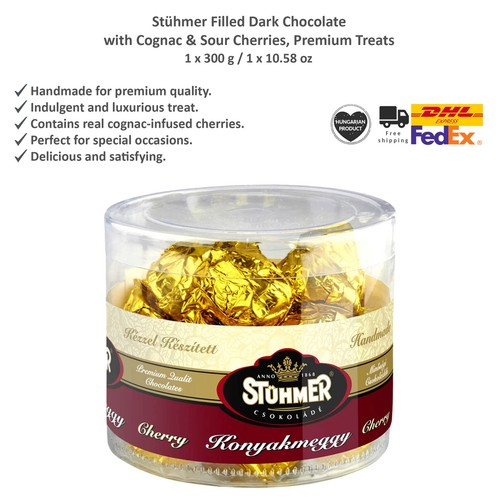 Stühmer filled dark chocolate - filled,