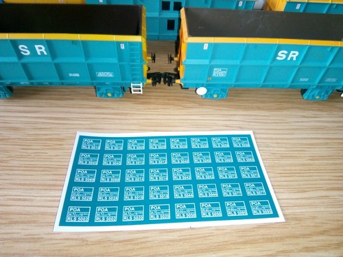 Alternative numbers decals - alternative, for