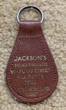 Jackson's Motor Engineers Hocliffe - Key Ring (Volvo Dealers in 1980'ies)