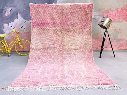Pink moroccan custom - moroccan, rug