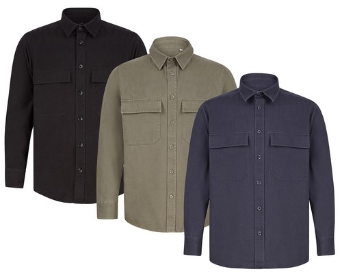 Shirt jacket cotton drill - shirt,