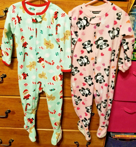 Months girls piece pjs - girls, 1