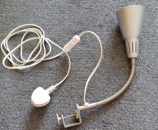 IKEA KVART Silver Lamp With