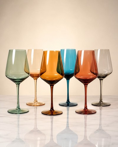 Set wine glasses - set, 6