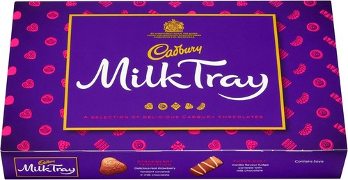 Cadbury milk tray chocolate - tray,