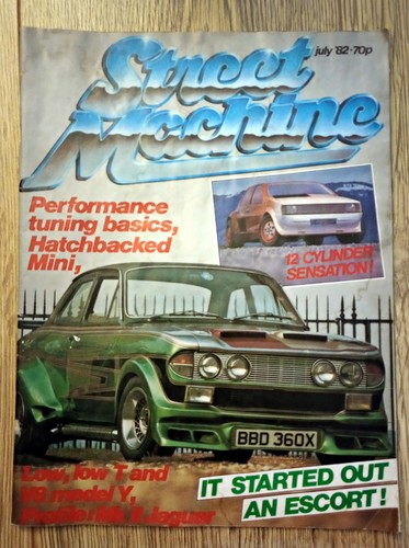 Street machine july custom - machine,