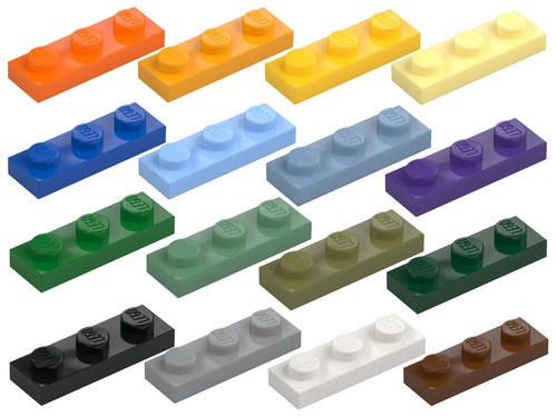 Lego 3623 plate select - 1, 3