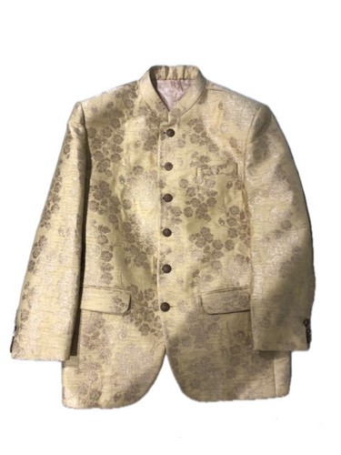 Gold embrodied nehru bandhgala - nehru,