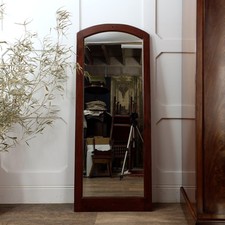 Victorian Mahogany Arched