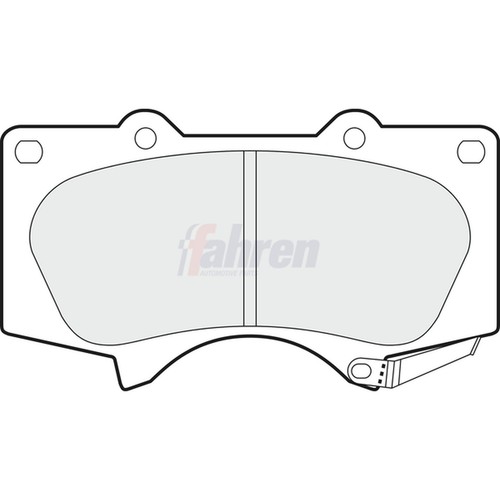 Brake pads set for toyota - pads,