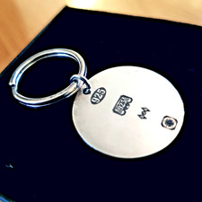 Sterling Silver Key Ring