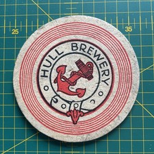 Pre War Hull Brewery Beer Mat