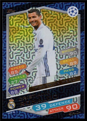 Topps match attax 2016 - match, 2016/17