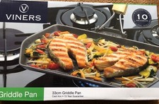 Viners Cast Iron Griddle Pan