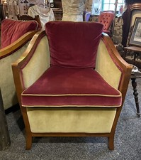 A Pair Of Beautiful Velvet Tub Chairs