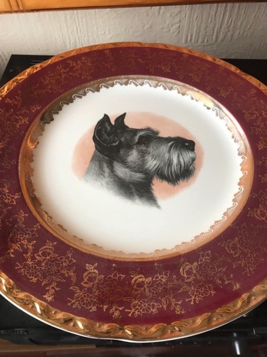Scottie plate vintage lord - vintage,