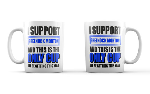 Greenock morton mug - greenock,