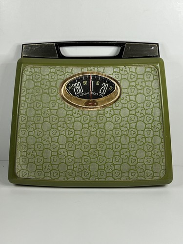 Vintage mcm borg - green, pebble