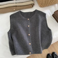 Elegant Knitted Sleeveless
