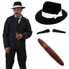 ADULTS 1920'S PINSTRIPE