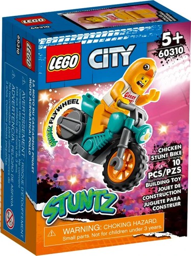 Lego chicken stunt bike 60310 - lego,