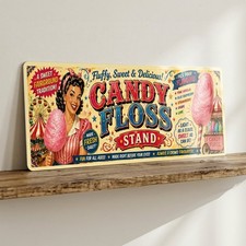 Candy Floss Fairground Sign