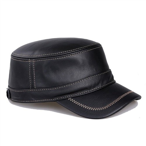 Men flat top cap - men's,