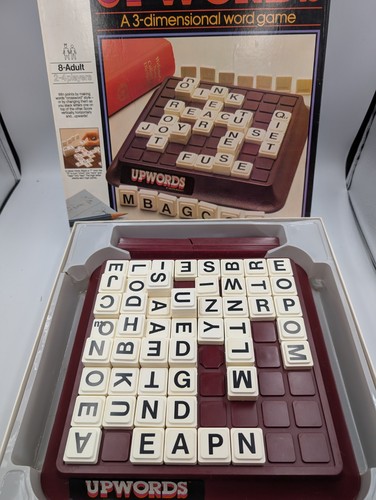 1984 games upwords - upwords, board