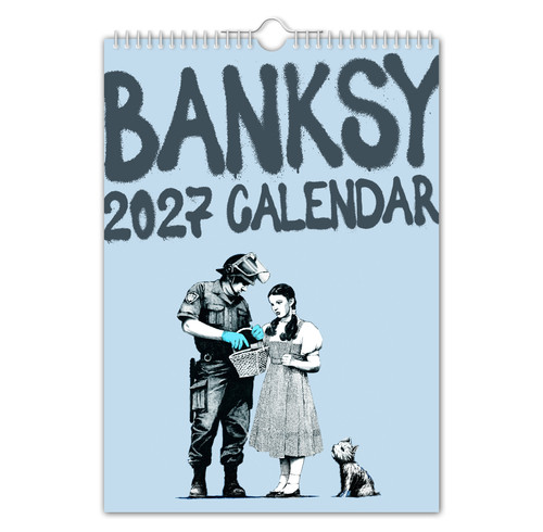 2027 wall calendar banksy - 2027,