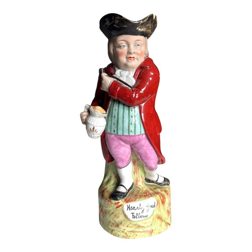 Antique staffordshire hearty - staffordshire,