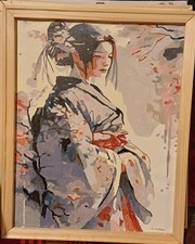 Hand painted Acrylic Canvas"