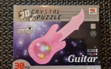 3D Crystal Puzzle Guitar LED