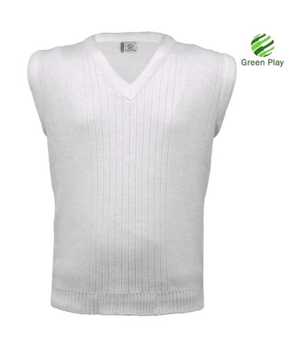 Mens green play ribbed - mens, neck