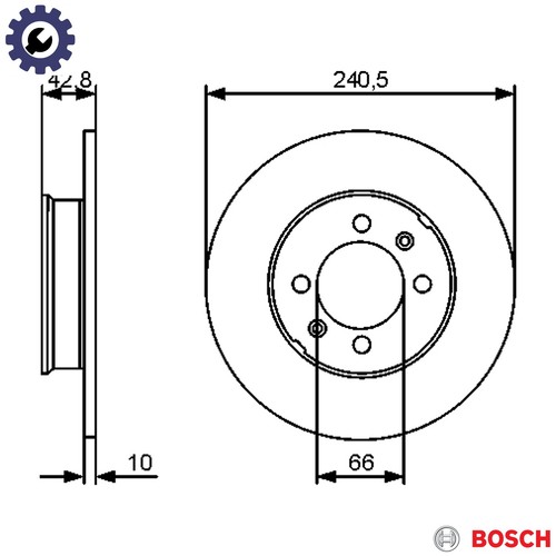 Brake disc 986 479 478 - disc, 0