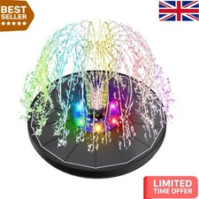 Solar Bird Bath Fountain with