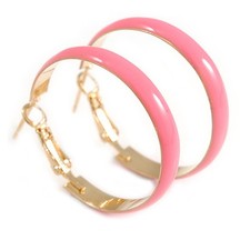 30mm D/ Wide Light Pink Enamel