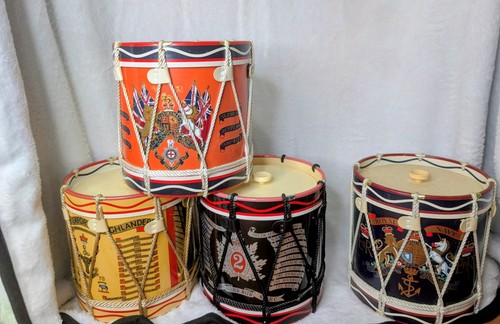 Regimental drum ice buckets - regimental,