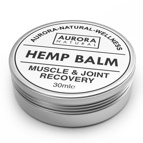 Hemp oil balm - oil, for