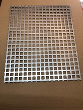 Stainless steel perforated