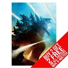 Godzilla bb1 poster art - bb1,