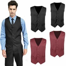 Mens Plain Sleeveless