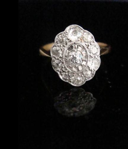 Edwardian 18ct yellow - edwardian,