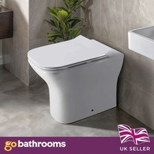 Back to Wall Toilet Pan WC BTW