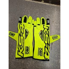 OMP KS-4 Kart Gloves - Fluro
